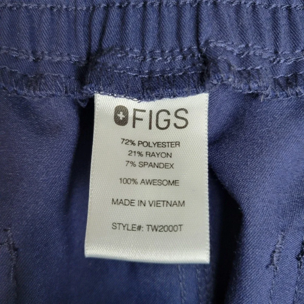 Figs measurements disclaimer